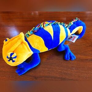 EUC Webkinz Chameleon Ganz Stuffed Lizard